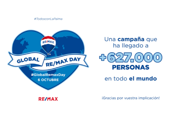 Remax España apoya a La Palma