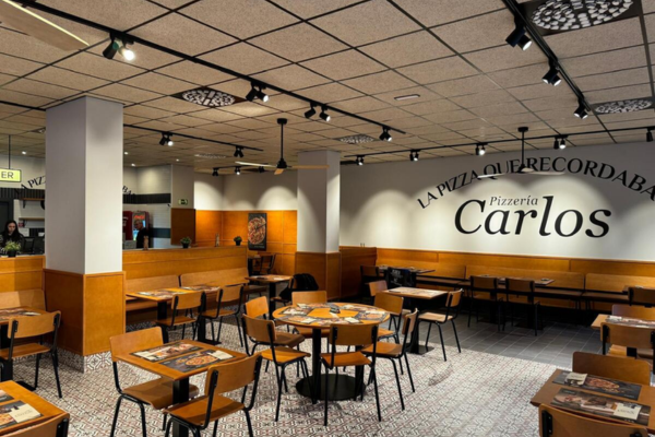 Nuevo interior reformado Pizzerías Carlos
